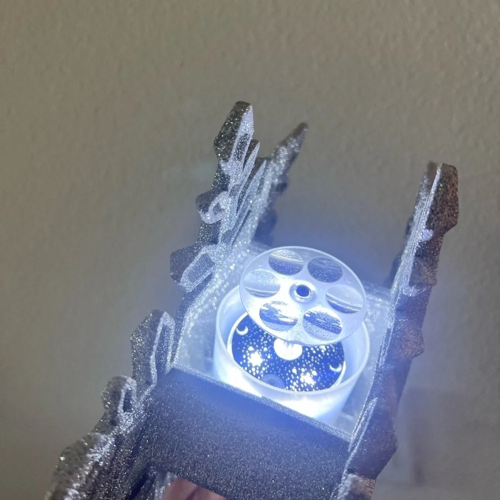 Silver Snowflake Holiday Decoration Tree Topper - Picture 4 of 5
